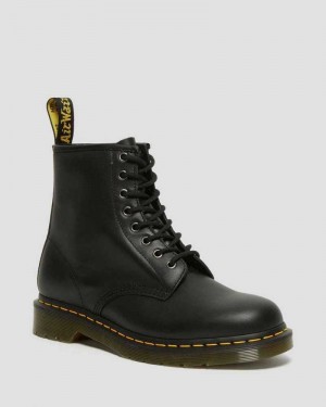 Dr Martens 1460 Nappa Leather Lace Up Boots Black | 26TAGMSLY
